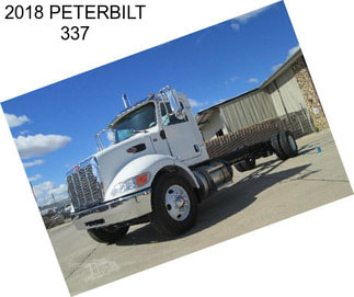 2018 PETERBILT 337