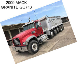 2009 MACK GRANITE GU713