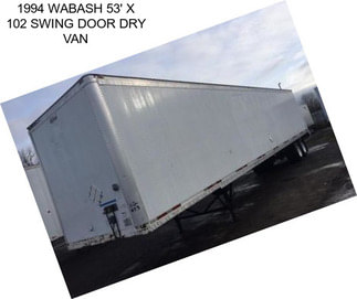 1994 WABASH 53\' X 102\