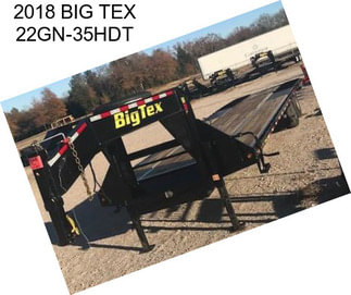 2018 BIG TEX 22GN-35HDT