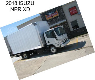 2018 ISUZU NPR XD