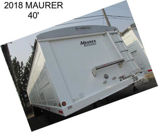 2018 MAURER 40\'