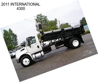 2011 INTERNATIONAL 4300