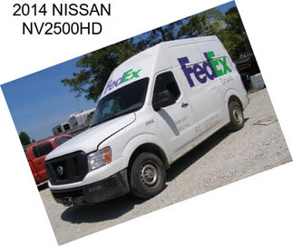 2014 NISSAN NV2500HD