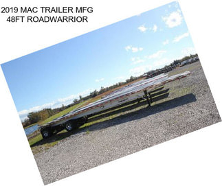 2019 MAC TRAILER MFG 48FT ROADWARRIOR