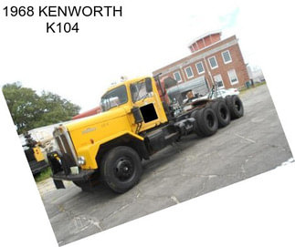1968 KENWORTH K104