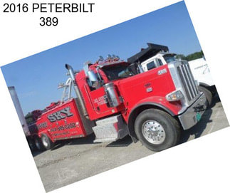 2016 PETERBILT 389