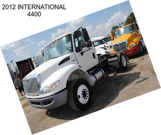 2012 INTERNATIONAL 4400