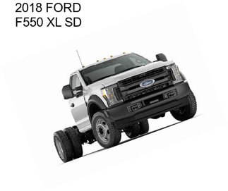 2018 FORD F550 XL SD