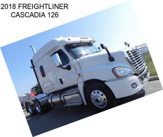 2018 FREIGHTLINER CASCADIA 126