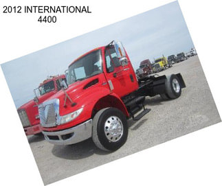 2012 INTERNATIONAL 4400