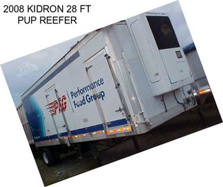 2008 KIDRON 28 FT PUP REEFER