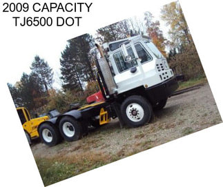 2009 CAPACITY TJ6500 DOT