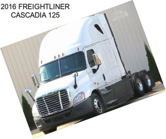 2016 FREIGHTLINER CASCADIA 125