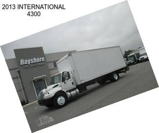 2013 INTERNATIONAL 4300