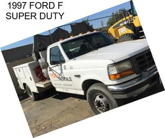 1997 FORD F SUPER DUTY