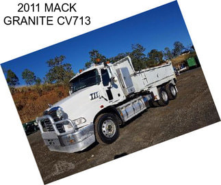 2011 MACK GRANITE CV713