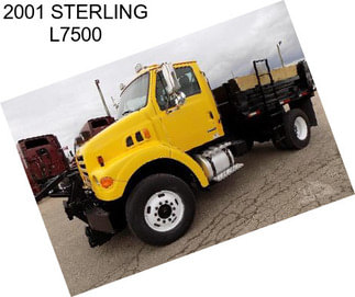 2001 STERLING L7500