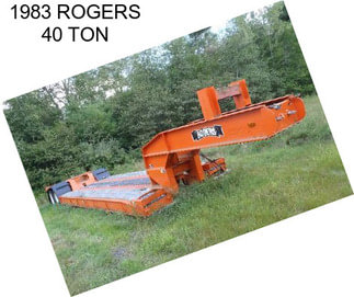 1983 ROGERS 40 TON