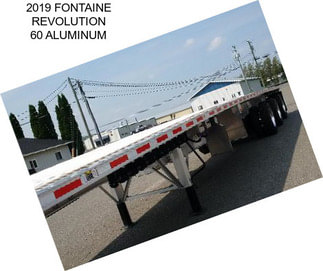 2019 FONTAINE REVOLUTION 60 ALUMINUM