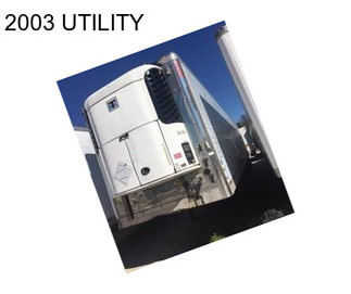 2003 UTILITY