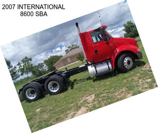 2007 INTERNATIONAL 8600 SBA