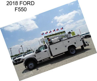 2018 FORD F550