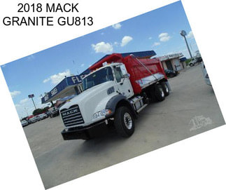 2018 MACK GRANITE GU813