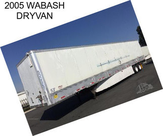 2005 WABASH DRYVAN