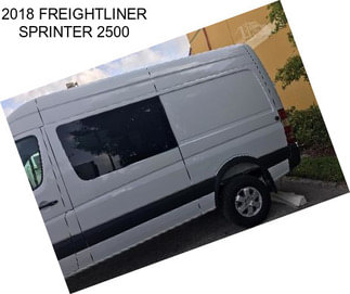 2018 FREIGHTLINER SPRINTER 2500