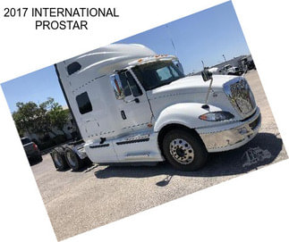 2017 INTERNATIONAL PROSTAR