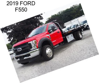 2019 FORD F550