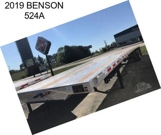 2019 BENSON 524A