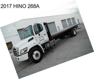 2017 HINO 268A