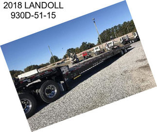 2018 LANDOLL 930D-51-15