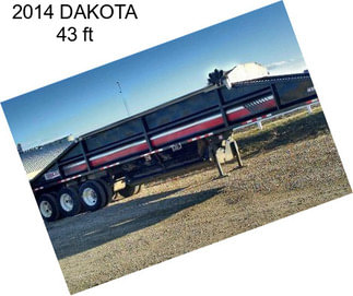 2014 DAKOTA 43 ft