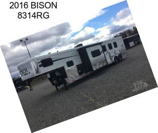 2016 BISON 8314RG