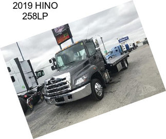 2019 HINO 258LP