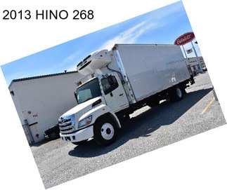 2013 HINO 268