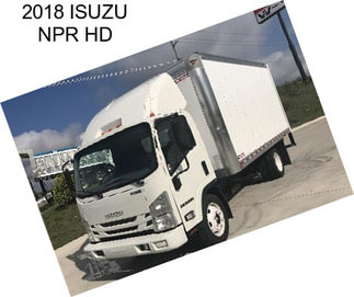 2018 ISUZU NPR HD