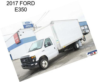 2017 FORD E350