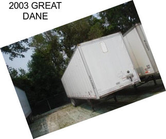 2003 GREAT DANE