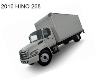 2016 HINO 268