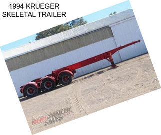 1994 KRUEGER SKELETAL TRAILER