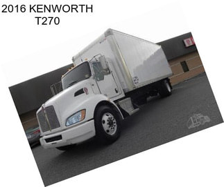 2016 KENWORTH T270