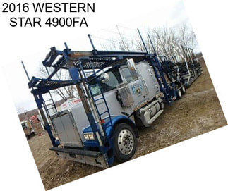 2016 WESTERN STAR 4900FA