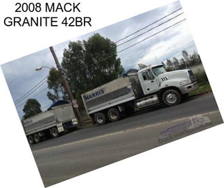 2008 MACK GRANITE 42BR