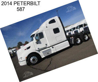 2014 PETERBILT 587