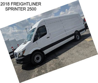 2018 FREIGHTLINER SPRINTER 2500