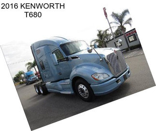 2016 KENWORTH T680